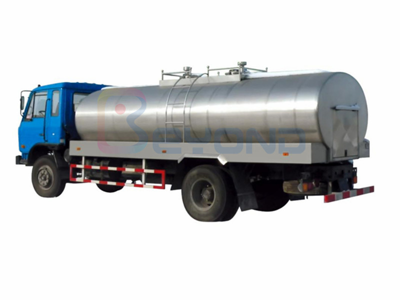 液态食品车载罐  Milk tanker on truck